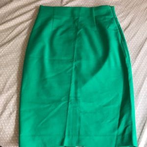 Zara green skirt